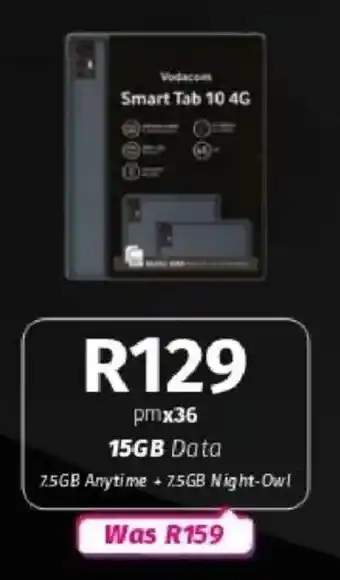 Vodacom Vodacom Smart Tab 10 4G offer