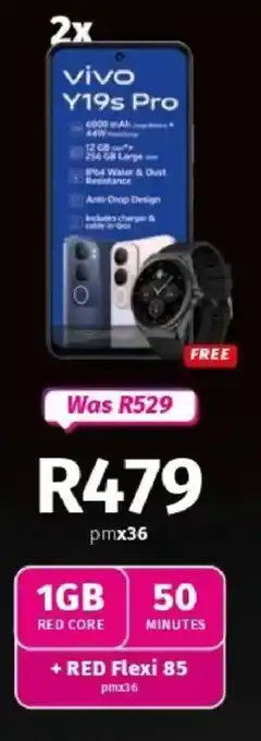 Vodacom Vivo Y19s Pro offer