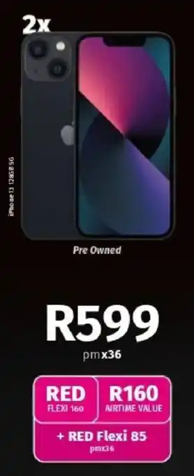 Vodacom iPhone 13 128GB 5G offer