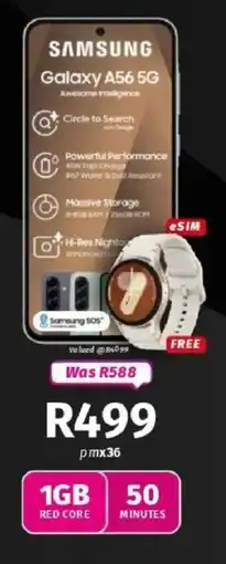 Vodacom SAMSUNG Galaxy A56 5G offer