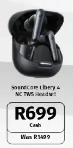 Vodacom SoundCore Libery 4 NC TWS Headset offer