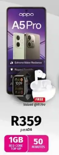 Vodacom Oppo A5 Pro offer