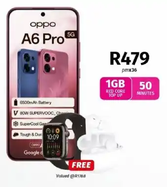 Vodacom Oppo A6 Pro 5G offer
