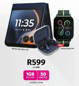 Vodacom Motorola Razr 60 offer