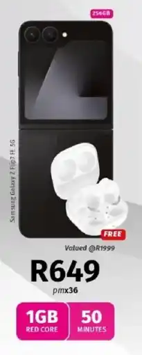 Vodacom Samsung Galaxy Z Flip7 FE 5G offer