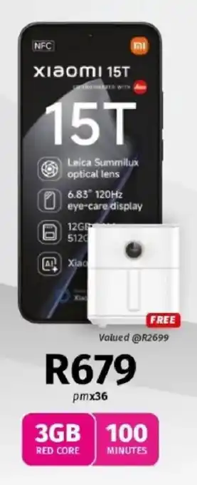 Vodacom Xiaomi 15T offer