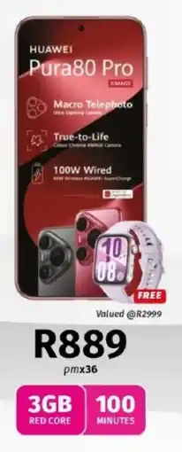 Vodacom HUAWEI Pura80 Pro offer