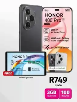 Vodacom HONOR 400 Pro offer