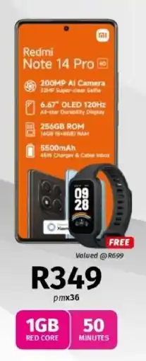 Vodacom Redmi Note 14 Pro offer