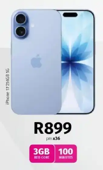 Vodacom iPhone 17 256GB 5G offer