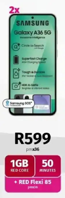 Vodacom SAMSUNG Galaxy A36 5G offer
