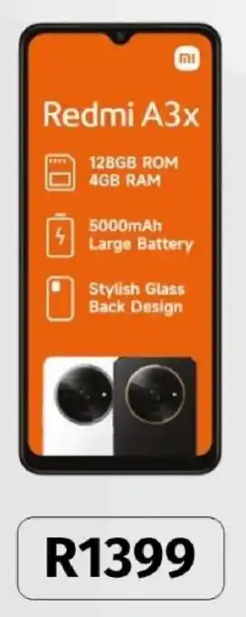 Vodacom Redmi A3x offer