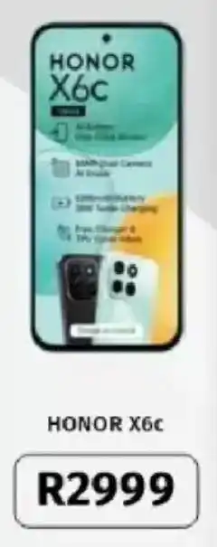 Vodacom Honor X6c offer