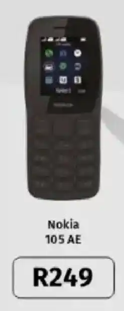 Vodacom Nokia 105 AE offer