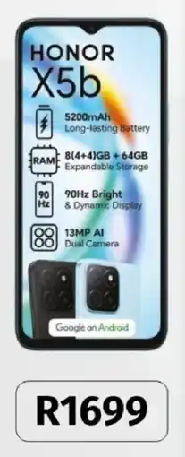 Vodacom Honor X5b offer