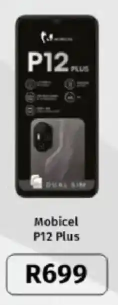 Vodacom Mobicel P12 Plus offer