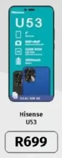 Vodacom Hisense U53 offer