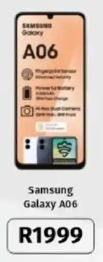 Vodacom Samsung Galaxy A06 offer