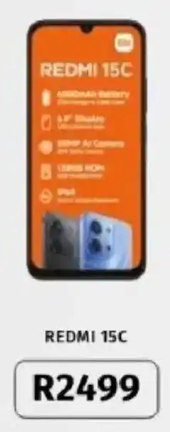 Vodacom Redmi 15C offer