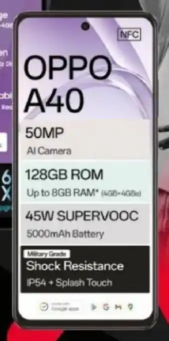 Vodacom Oppo A40 offer