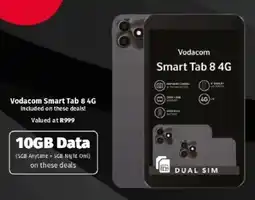 Vodacom Vodacom Smart Tab 8 4G offer
