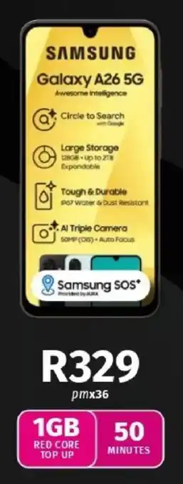 Vodacom SAMSUNG Galaxy A26 5G offer