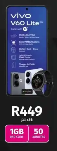 Vodacom Vivo V60 Lite offer
