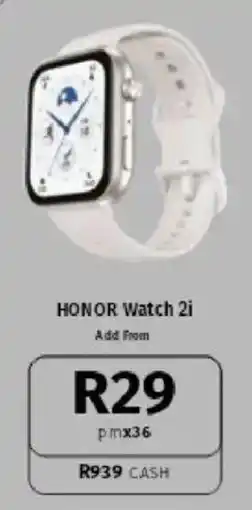 Vodacom HONOR Watch 2i offer