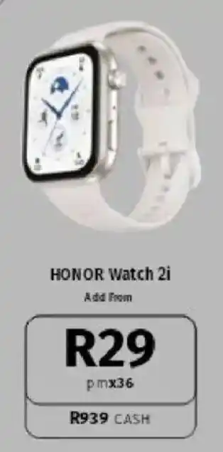 Vodacom HONOR Watch 2i offer
