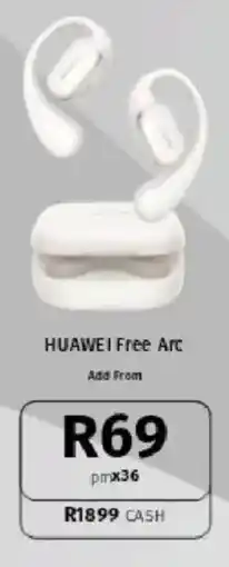 Vodacom HUAWEI Free Arc offer