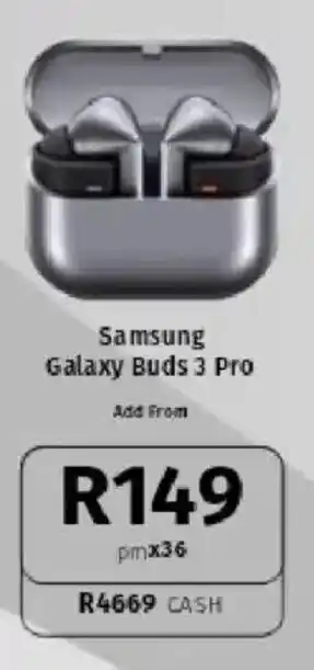 Vodacom Samsung Galaxy Buds 3 Pro offer