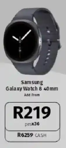 Vodacom Samsung Galaxy Watch 8 offer