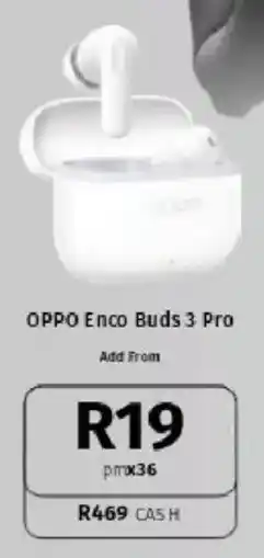 Vodacom OPPO Enco Buds 3 Pro offer