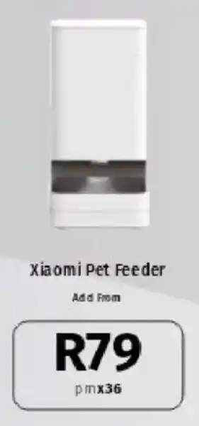 Vodacom Xiaomi Pet Feeder offer