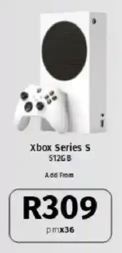 Vodacom Xbox Series S 512GB offer