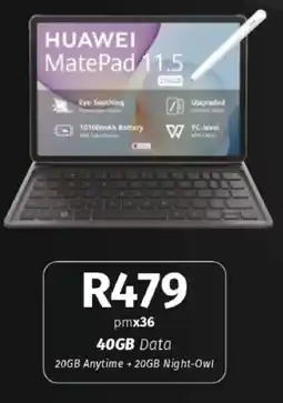 Vodacom HUAWEI MatePad 11.5 offer