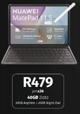 Vodacom HUAWEI MatePad 11.5 offer