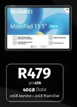 Vodacom HUAWEI MatePad 11.5" offer