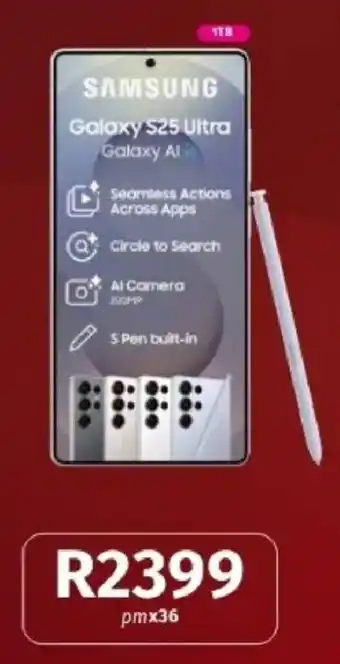 Vodacom SAMSUNG Galaxy S25 Ultra offer