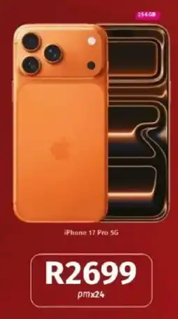 Vodacom iPhone 17 Pro 5G offer