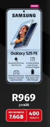 Vodacom SAMSUNG Galaxy S25 FE offer