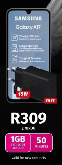 Vodacom SAMSUNG Galaxy A17 offer
