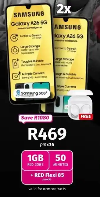 Vodacom SAMSUNG Galaxy A26 5G offer