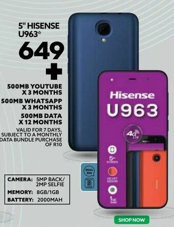 Smartphones hisense