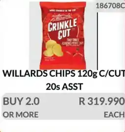 KitKat Cash and Carry Willards chips crinkle cut offer