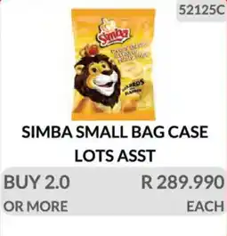 KitKat Cash and Carry Simba small bag case lots asst offer