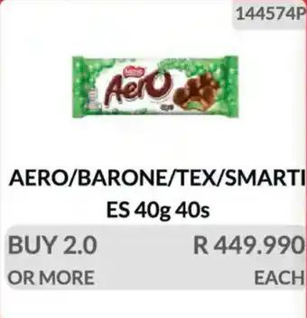 KitKat Cash and Carry Aero/ bar one/ tex/ smarties offer