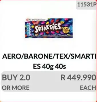 KitKat Cash and Carry Aero/ bar one/ tex/ smarties offer