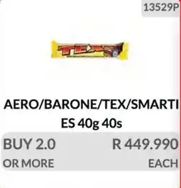 KitKat Cash and Carry Aero/ bar one/ tex/ smarties offer