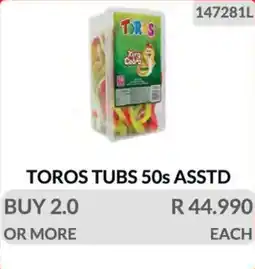KitKat Cash and Carry Toros tubs asstd offer